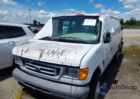 2007 Ford E-150 Commercial/Recreational z USA, uszkodzony, nr VIN 1FTNE14W67DA41957